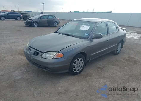 2000 Hyundai Elantra Gls from USA, damaged, VIN KMHJF35F7YU897612